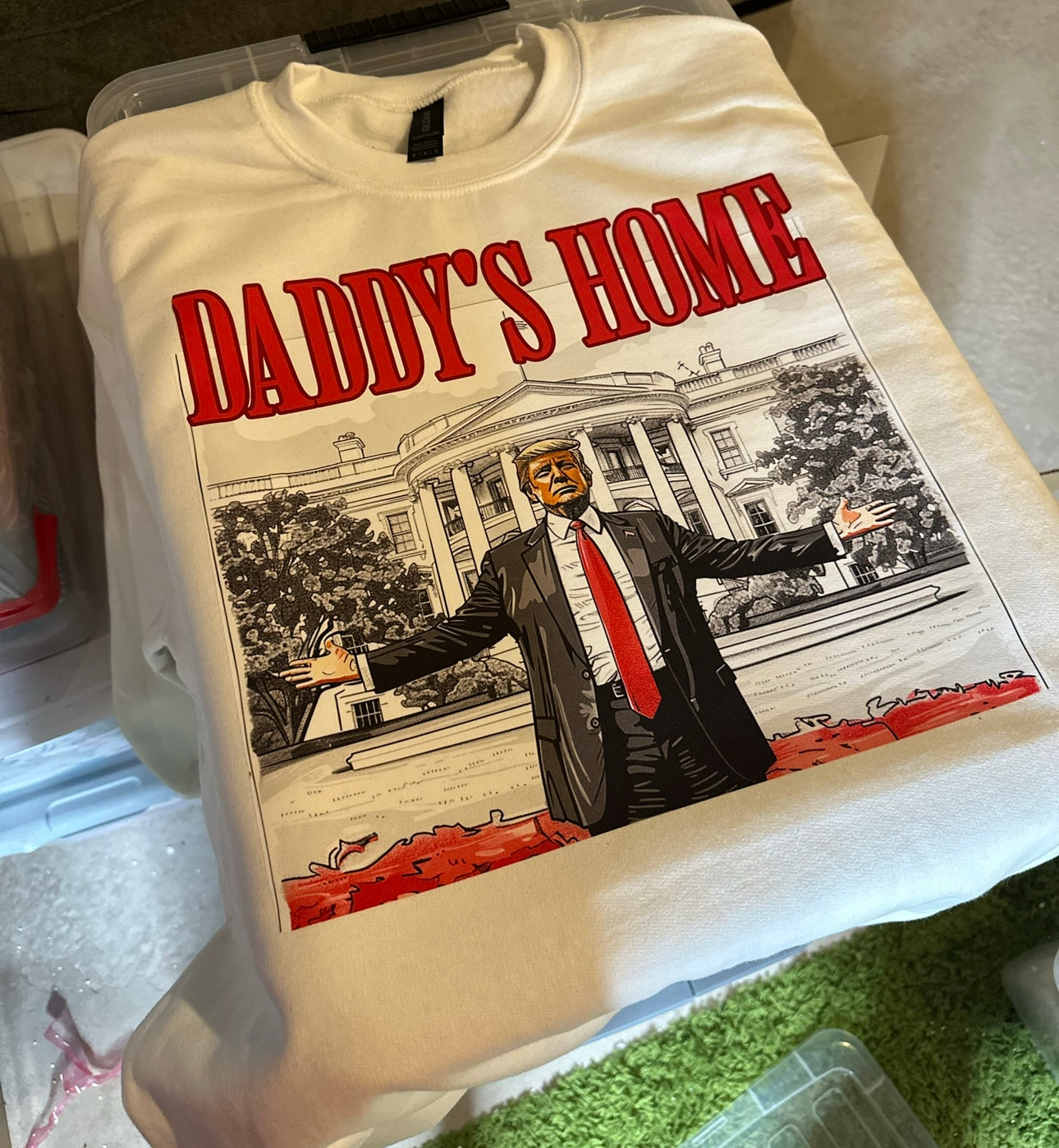 “Daddys Home” Crewneck Sweatshirt