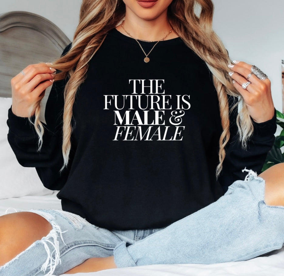 “The Future is” Long Sleeve Tee